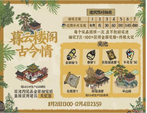 江南百景图什么时候可以玩