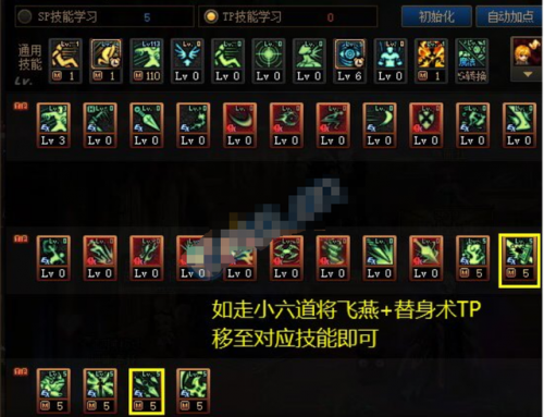 dnf110版本忍者六道技能解析