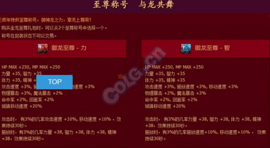 DNF历年称号大全