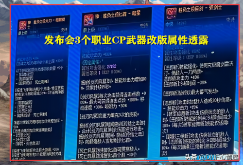 dnf版本更新时间表
