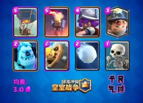 气球兵卡组最强组合