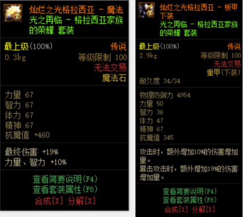 异界2套装掉落表图