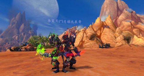 盗贼全身纯黑色幻化