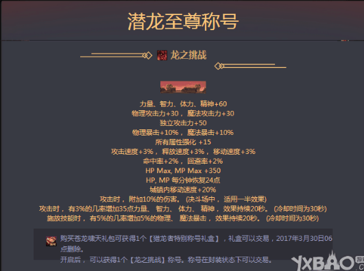 DNF历年称号大全
