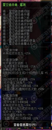 60版本dnf异界装备一览
