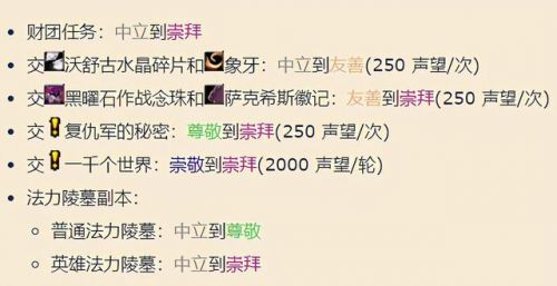 星界财团声望到友善不涨了